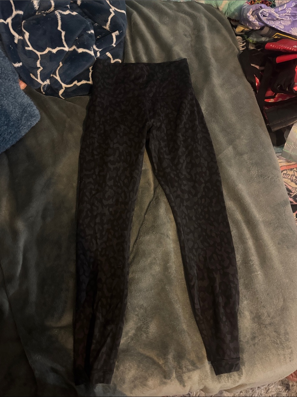 Lululemon Wunder Train Leopard Leggings